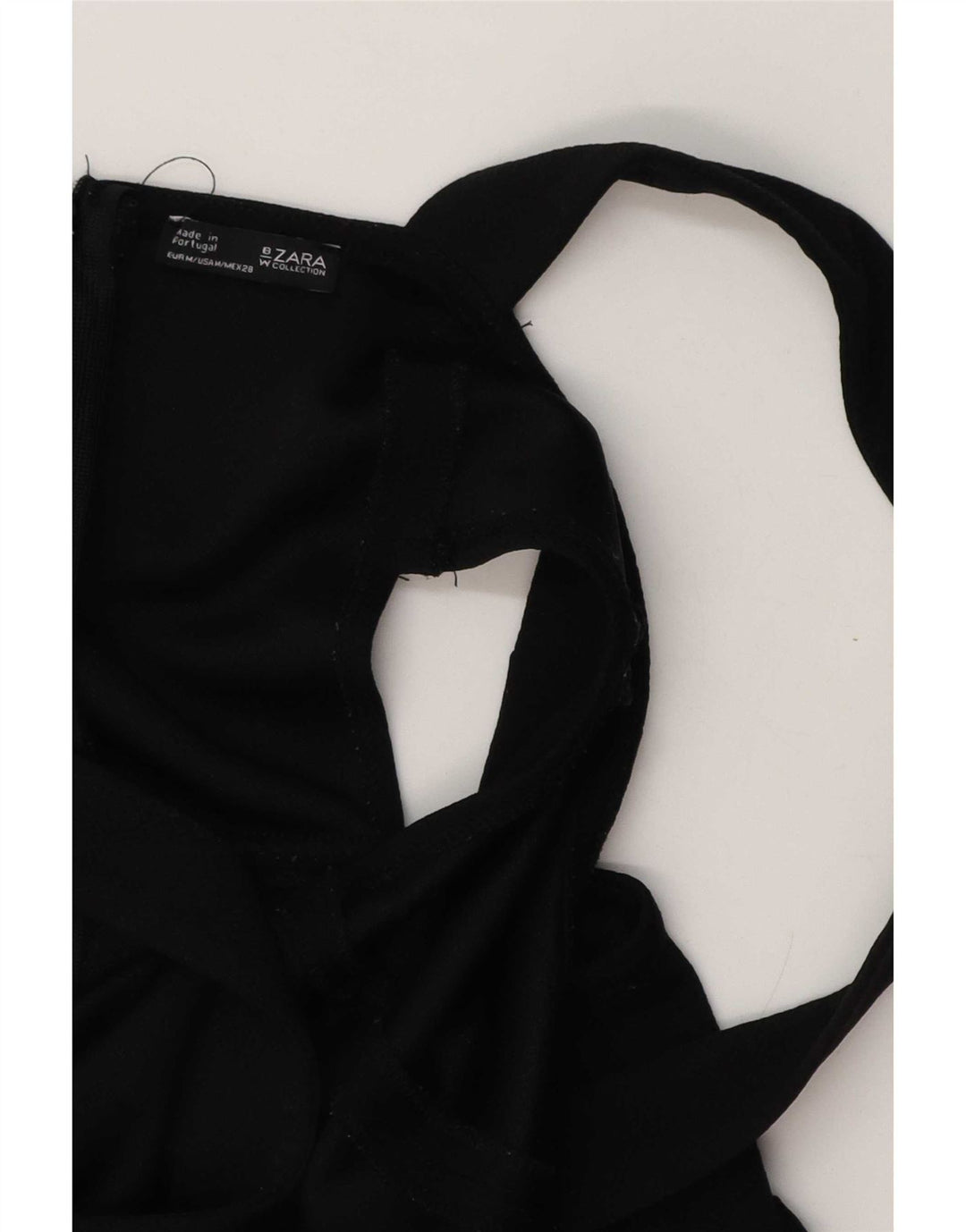 Zara γυναικεία αμάνικη φόρμα UK 12 Medium Black