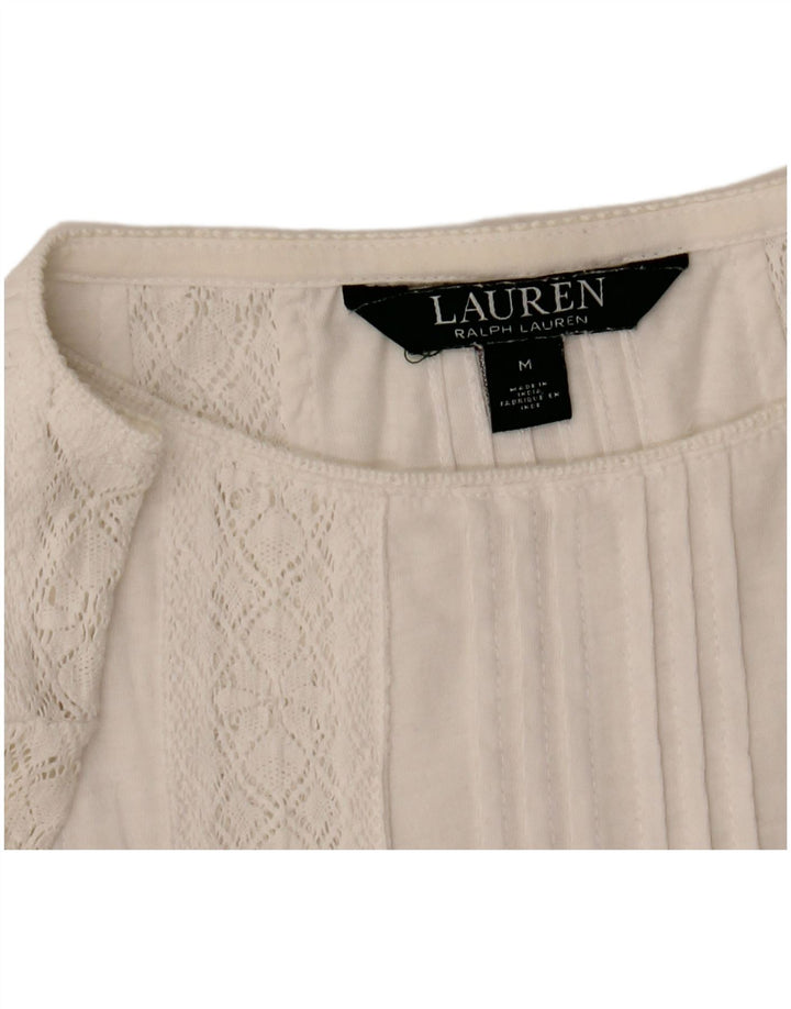 Γυναικεία μπλούζα Ralph Lauren Top UK 14 Medium White
