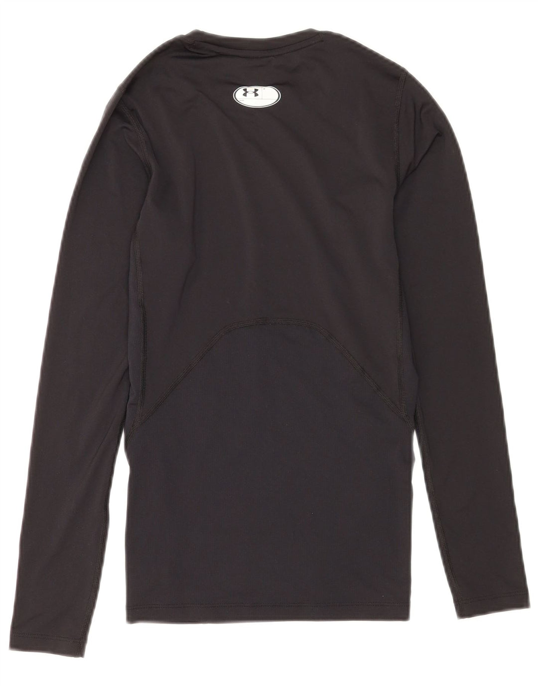 Under Armour Γυναικείο Heat Gear Μακρυμάνικο UK 10 Μικρός Μαύρος Πολυεστέρας