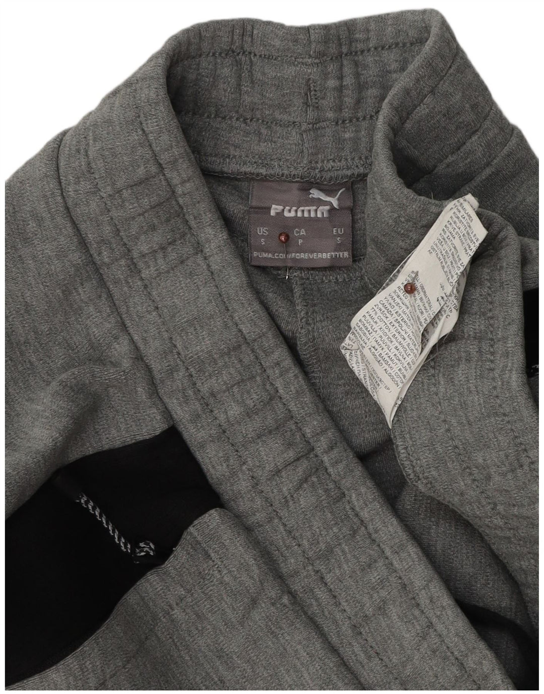 Ανδρική αθλητική φόρμα Puma Παντελόνι Μικρό Γκρι Βαμβακερό