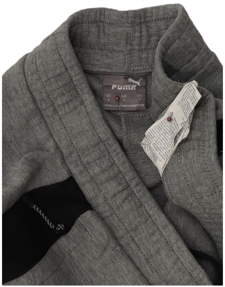 Ανδρική αθλητική φόρμα Puma Παντελόνι Μικρό Γκρι Βαμβακερό