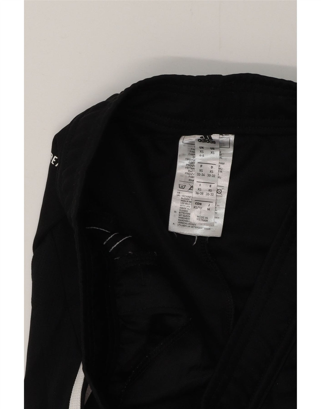 Γυναικεία αθλητική φόρμα ADIDAS Aeroready Παντελόνι UK 4/6 XS Μαύρο Πολυεστέρας