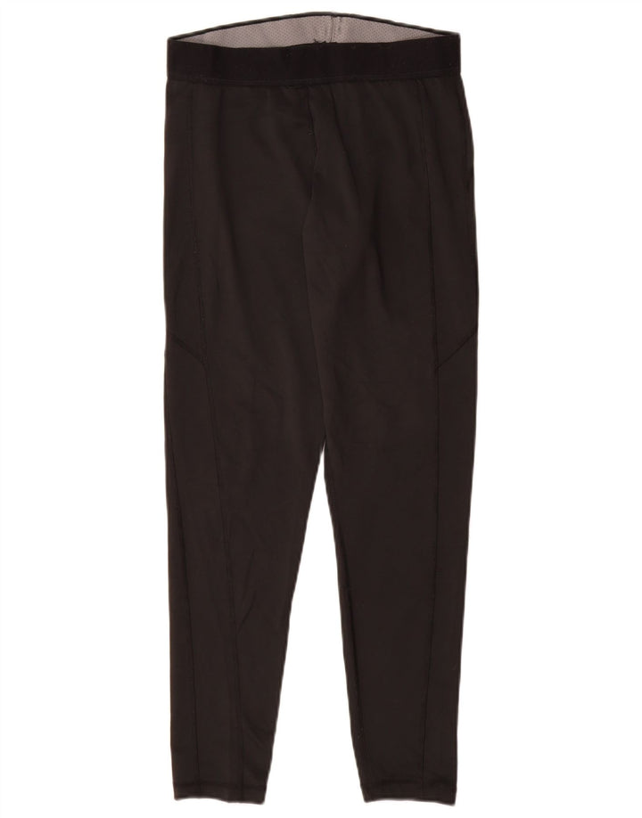 Γυναικεία κολάν ADIDAS Climalite UK 12/14 Medium Black Polyester