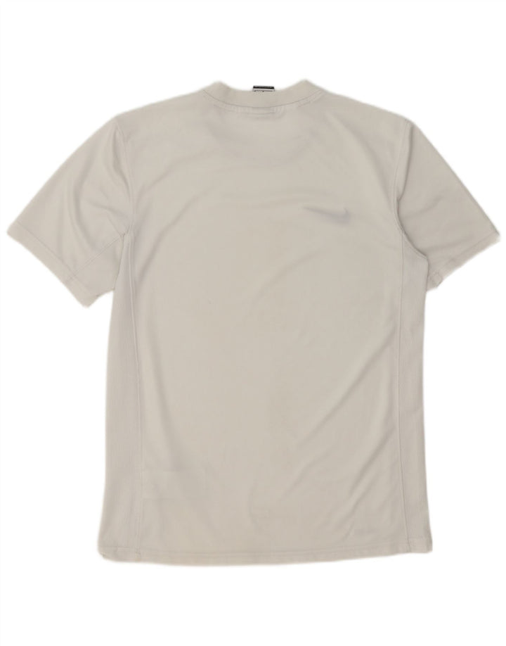 Ανδρικό T-Shirt Nike Dri Fit, μεσαίο λευκό πολυεστέρας