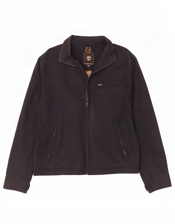 Ανδρικό μπουφάν Timberland Bomber UK 40 Large Navy Blue Cotton