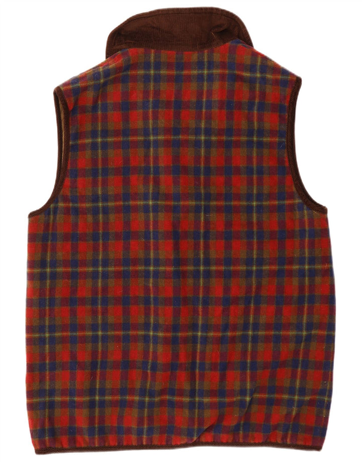 Ulla Popken Γυναικείο Reversible Gilet UK 20 2XL Καφέ μαλλί