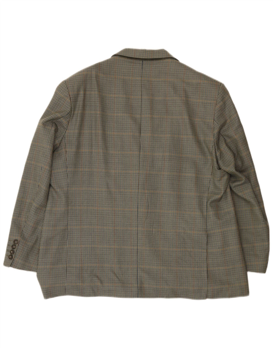 Marks & Spencer Ανδρικό σακάκι σακάκι με 2 κουμπιά UK 46 XL Green Houndstooth