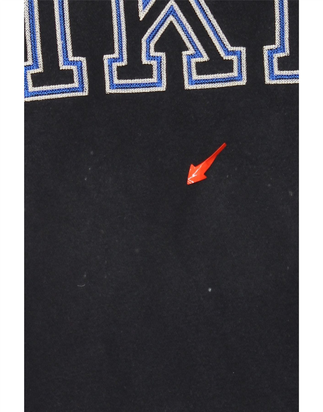 NIKE Mens Graphic Sweatshirt Jumper Small Navy Blue Cotton