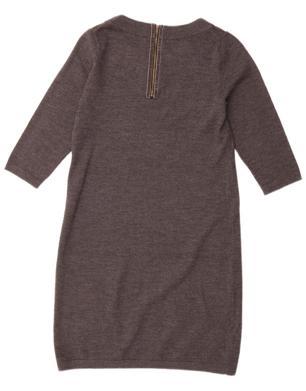 Boden Γυναικείο φόρεμα 3/4 με μανίκια UK 12 Medium Grey