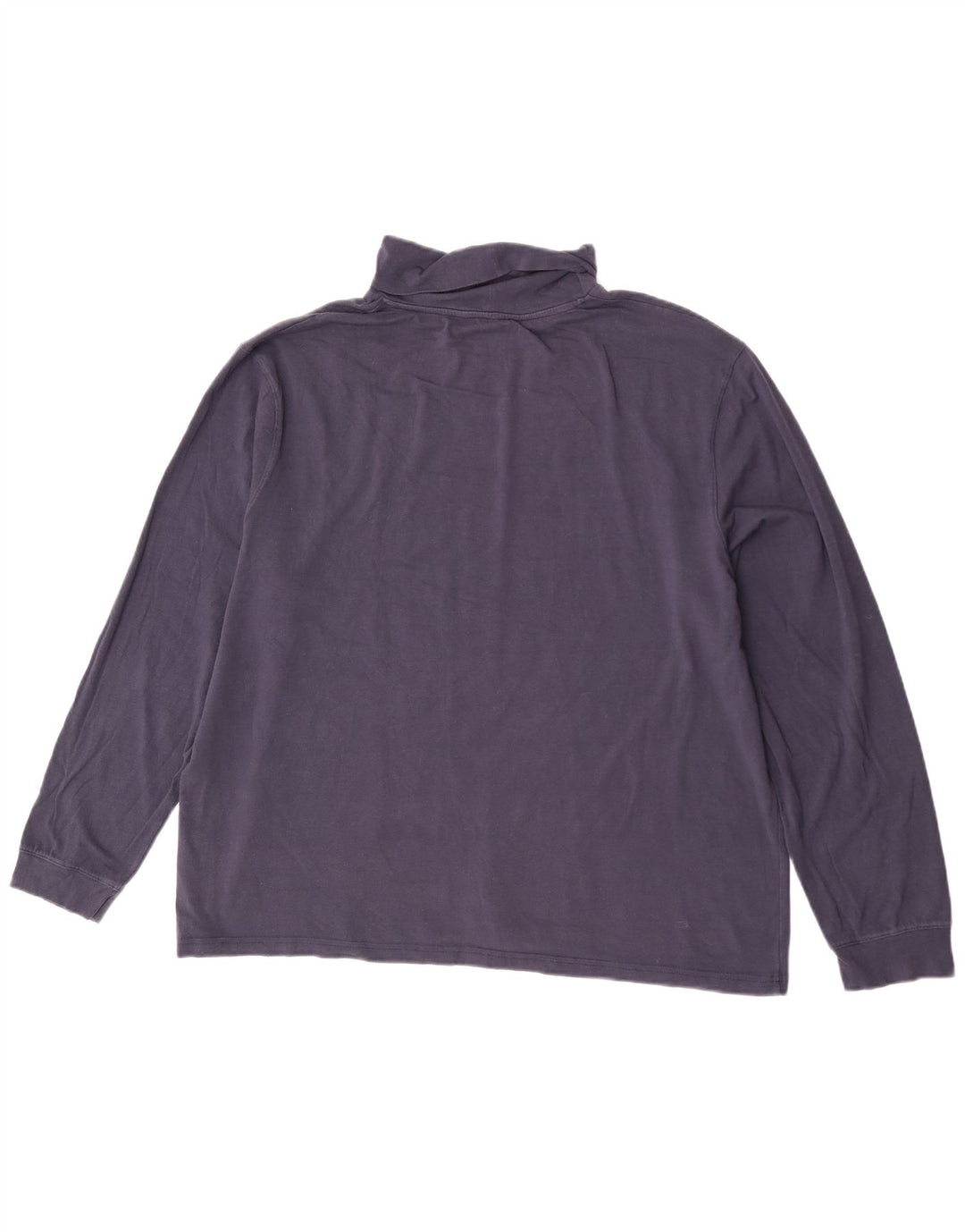 Marks & Spencer Ανδρικό τοπ μακρυμάνικο 2XL Navy Blue Cotton