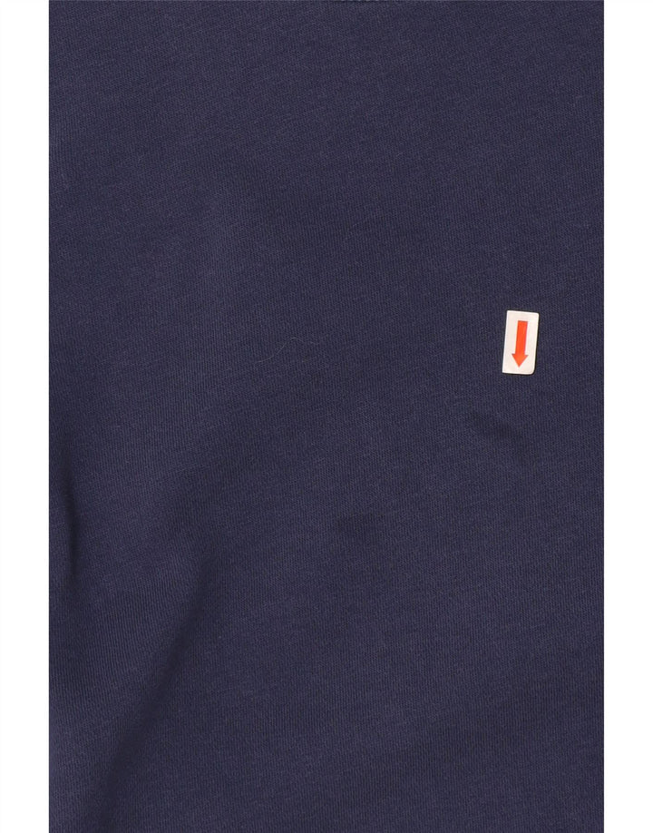 Γραφικό φούτερ NIKE Boys Swoosh Jumper 10-11 ετών Medium Navy Blue