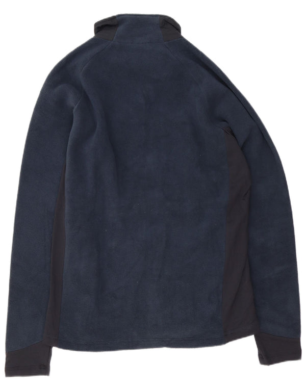 Kappa Ανδρικό Fleece Jacket UK 42 XL Navy Blue Colorblock Polyester