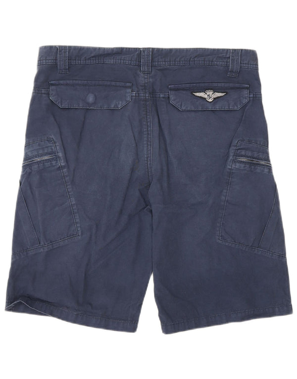 Ανδρικό σορτς Cargo Aviazione Navale IT 48 Medium W34 Navy Blue Cotton