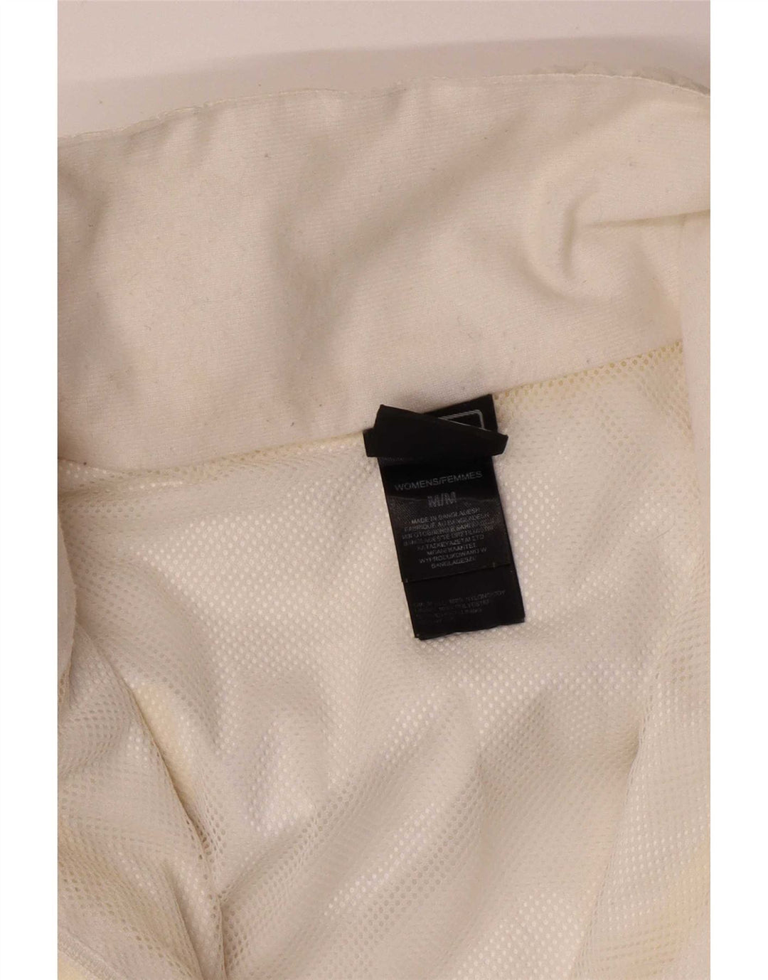 The North Face γυναικείο μπουφάν βροχής με κουκούλα UK 14 Medium White Nylon