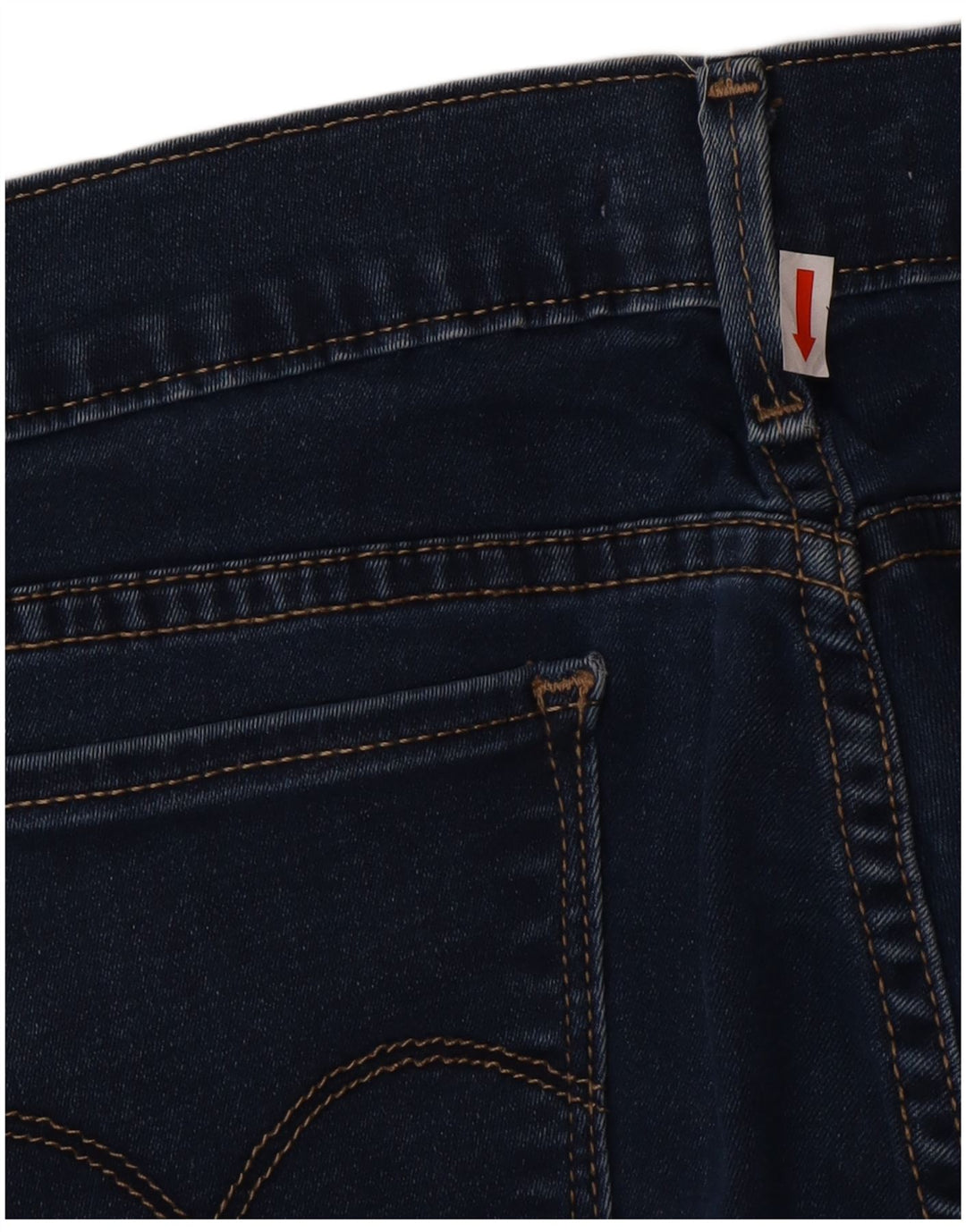 Γυναικεία Levi's 710 Super Skinny Jeans W32 L30 Navy Blue Cotton