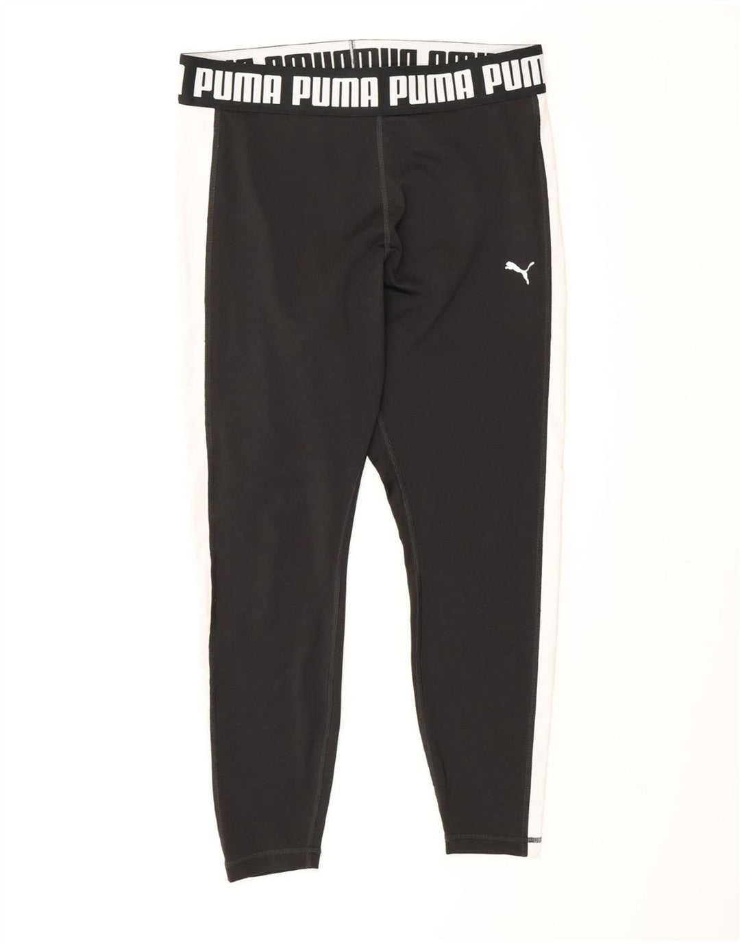 Γυναικεία γραφικά κολάν Puma UK 16 Large Black Polyester Sports