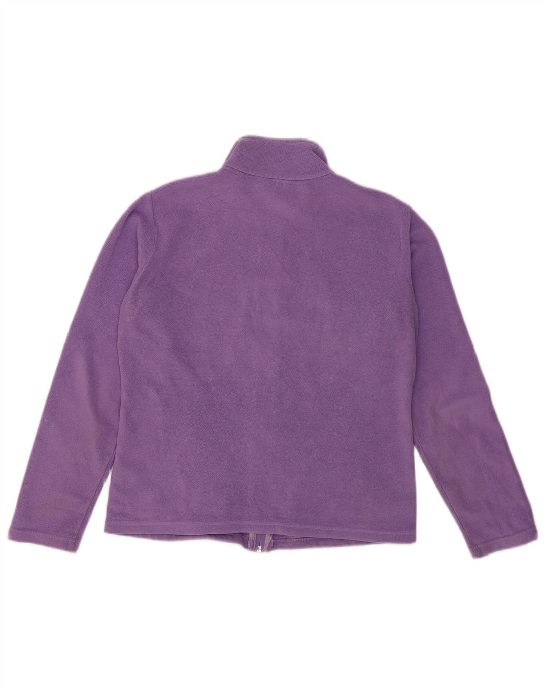 Marks & Spencer Γυναικείο Fleece Jacket UK 12 Medium Purple Polyester