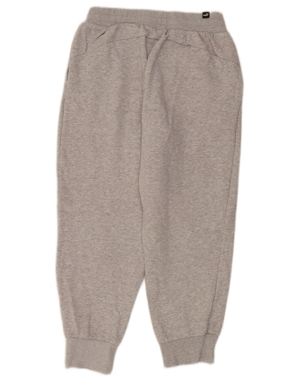 Puma γυναικεία αθλητική φόρμα παντελόνι Joggers UK 10 Small Grey Flecked