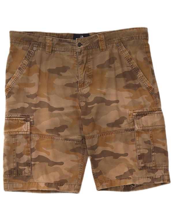 Dack's ανδρικό σορτς Cargo Regular Fit IT 50 Large W36 Καμουφλάζ καφέ