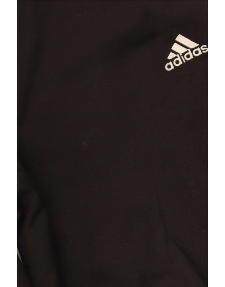 Ανδρική αθλητική φόρμα Adidas, μεσαίο μαύρο πολυεστέρα