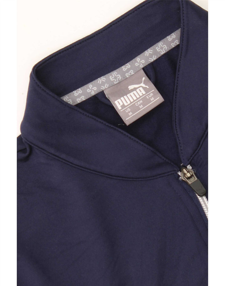 Puma Γυναικεία αθλητική φόρμα Top Jacket UK 12 Medium Navy Blue