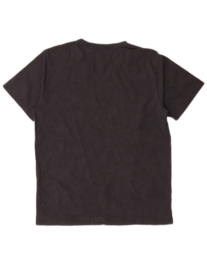 Ανδρικό T-Shirt LEVI'S Τυπικό μπλουζάκι, μεσαίο μαύρο βαμβακερό