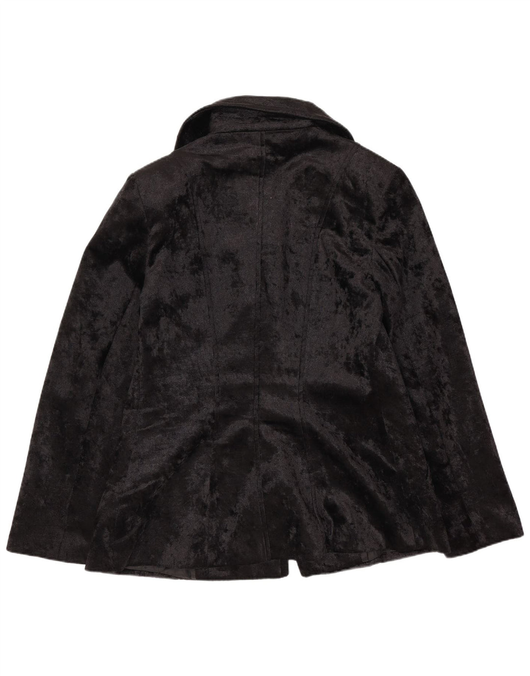 Sportstaff Womens Double Breasted Blazer Jacket UK 14 Large Black Polyester