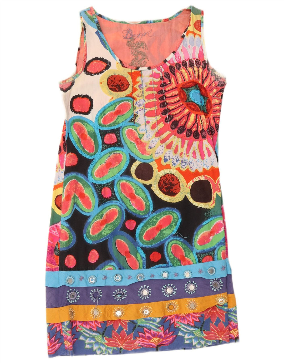 Γυναικείο φόρεμα Desigual Graphic Shift EU 40 Medium πολύχρωμο Floral