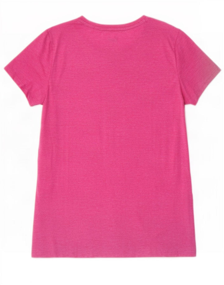 Γυναικείο γραφικό μπλουζάκι Puma Top UK 12 Medium Pink