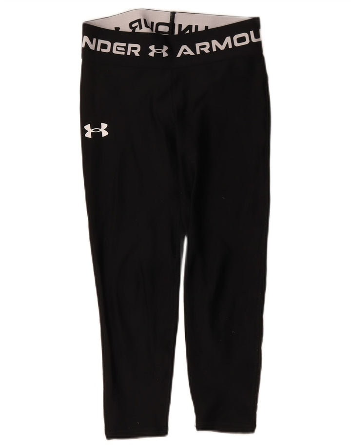 Under Armour Girls Graphic κολάν 9-10 ετών Μαύρο Πολυεστέρα