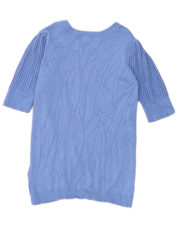 Marks & Spencer Γυναικείο πουλόβερ με λαιμόκαυστο UK 8 Small Blue