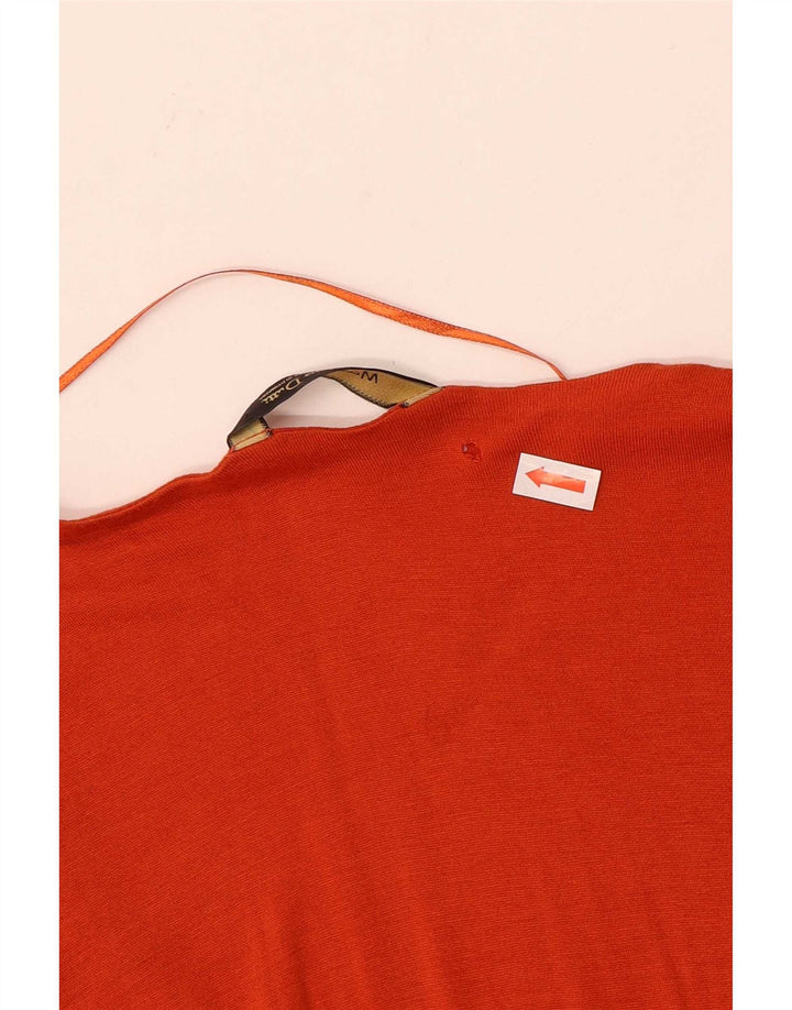 Massimo Dutti Γυναικείο Βασικό Φόρεμα UK 10 Small Orange