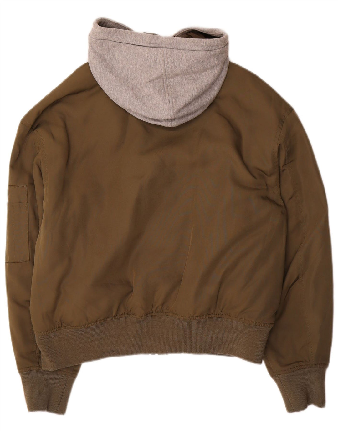 Ανδρικό Vans Hooded Bomber Jacket UK 36 Small Khaki Colorblock Polyester