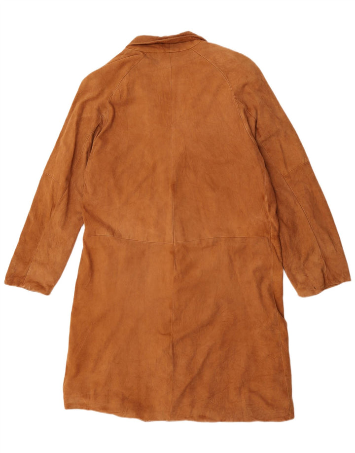 Vintage Γυναικείο Σουέντ Πανωφόρι IT 48 XL Καφέ