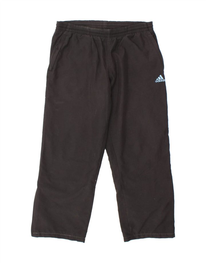 ADIDAS Mens Tracksuit Trousers Medium  Black Polyester Vintage Adidas and Second-Hand Adidas from Messina Hembry 