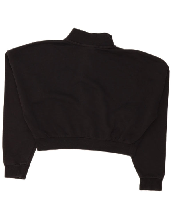 Γυναικείο φούτερ Nike με φερμουάρ με λαιμόκοψη Jumper UK 10 Small Black