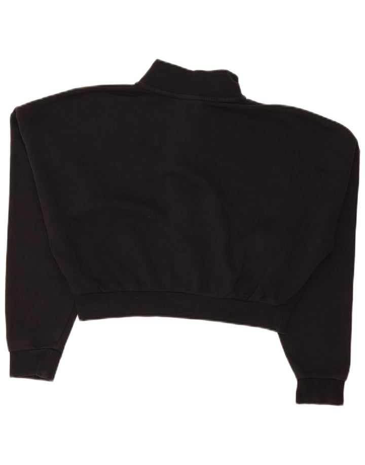 Γυναικείο φούτερ Nike με φερμουάρ με λαιμόκοψη Jumper UK 10 Small Black