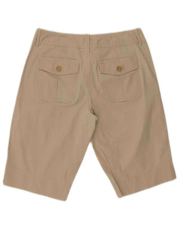 EDDIE BAUER Γυναικείο σορτς Chino Vashon Fit US 2 XS W28 Μπεζ βαμβακερό