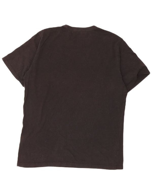 Ανδρικό γραφικό T-Shirt Carhartt Top μεγάλο μαύρο βαμβακερό