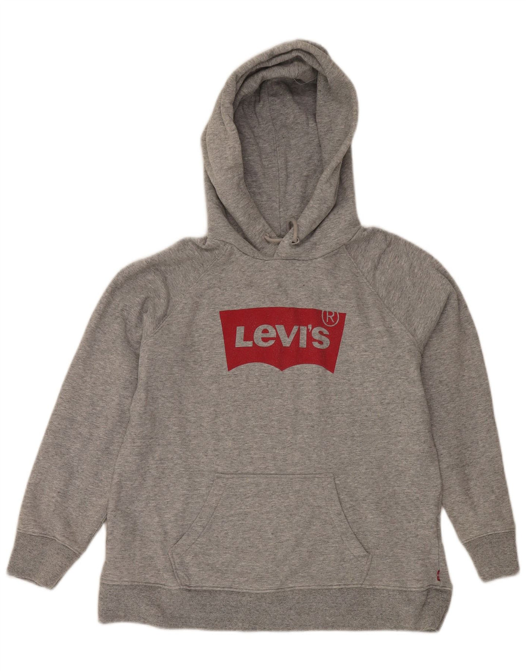 Ανδρικό γραφικό κουκούλα Levi's Βαμβακερό μεσαίο γκρι