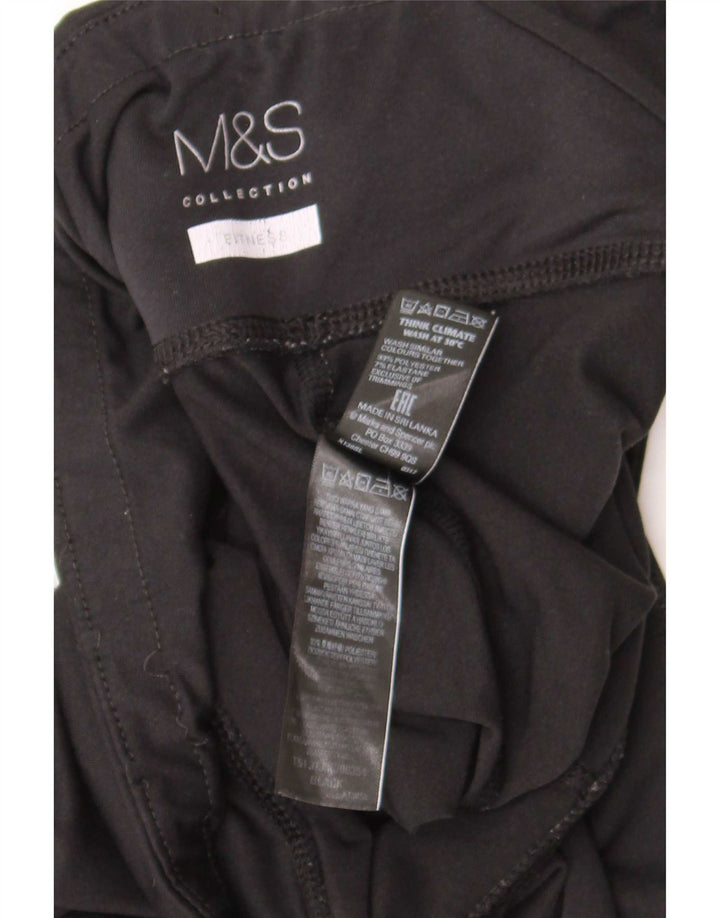 Marks & Spencer Γυναικεία Κολάν UK 12 Μεσαίου Μαύρου Πολυεστέρα