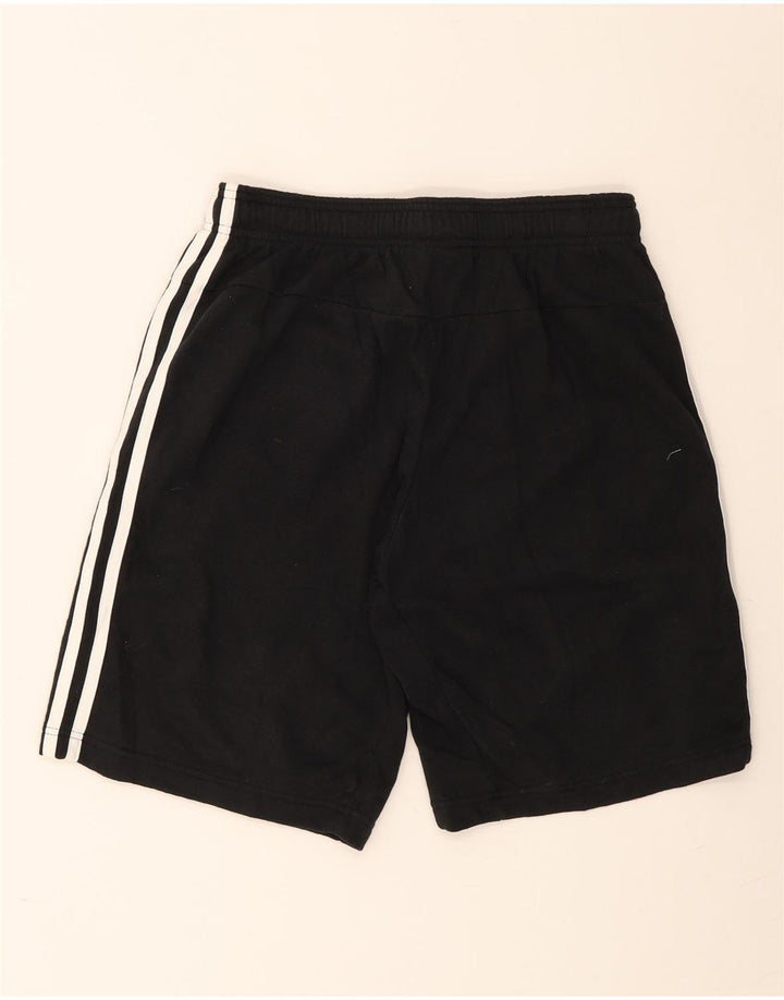 Ανδρικό αθλητικό σορτς Adidas, μεσαίο μαύρο βαμβακερό