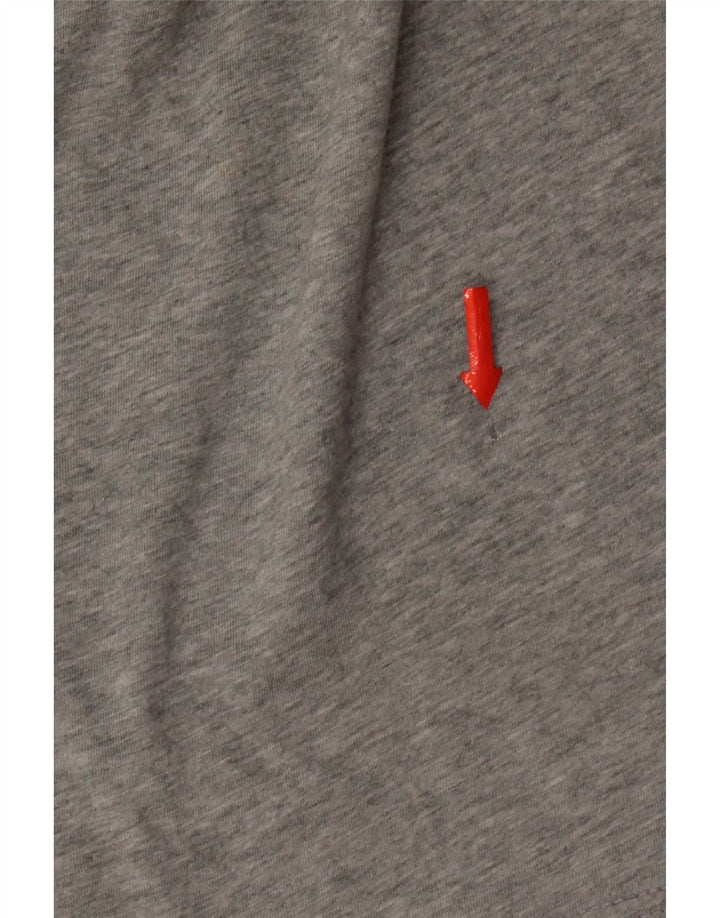 Ανδρικό γραφικό μπλουζάκι Quiksilver Regular Fit Top Μεσαίο γκρι βαμβακερό