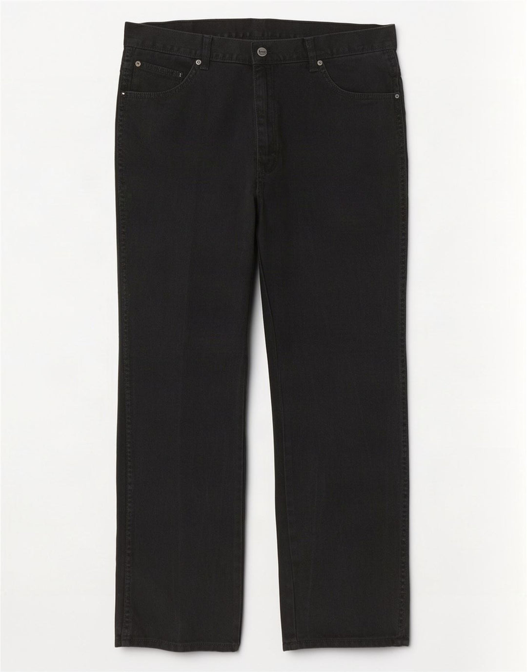 Ανδρικό τζιν ίσιο Wrangler Regular Fit W40 L32 Μαύρο βαμβακερό