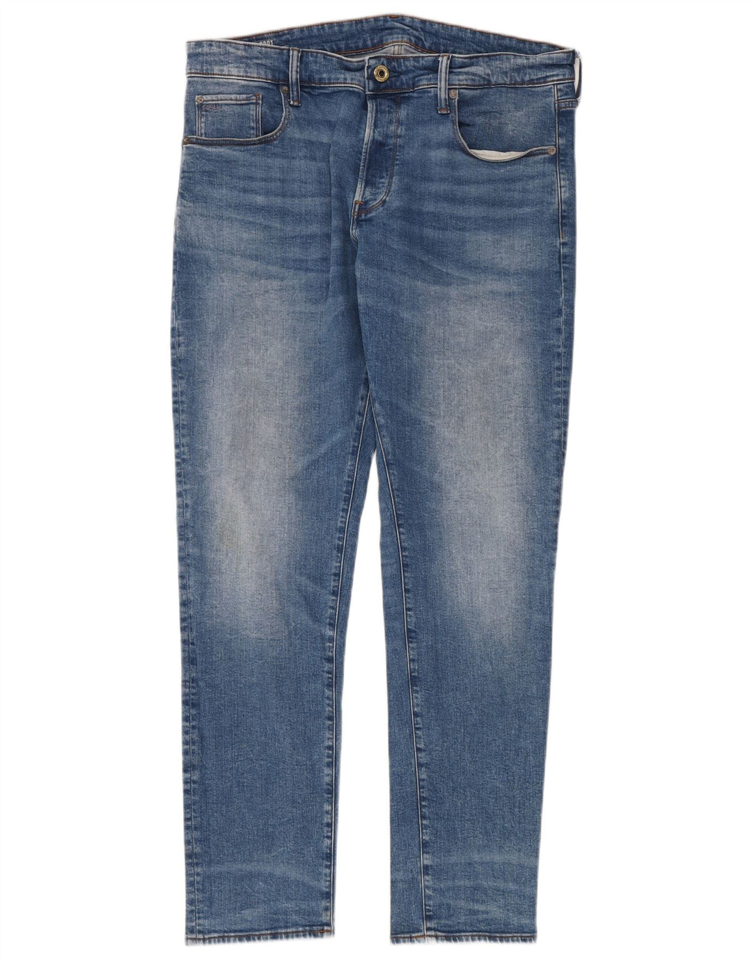 G-STAR Ανδρικό 3301 Slim Jeans W36 L34 Μπλε βαμβακερό