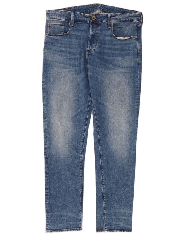 G-STAR Ανδρικό 3301 Slim Jeans W36 L34 Μπλε βαμβακερό
