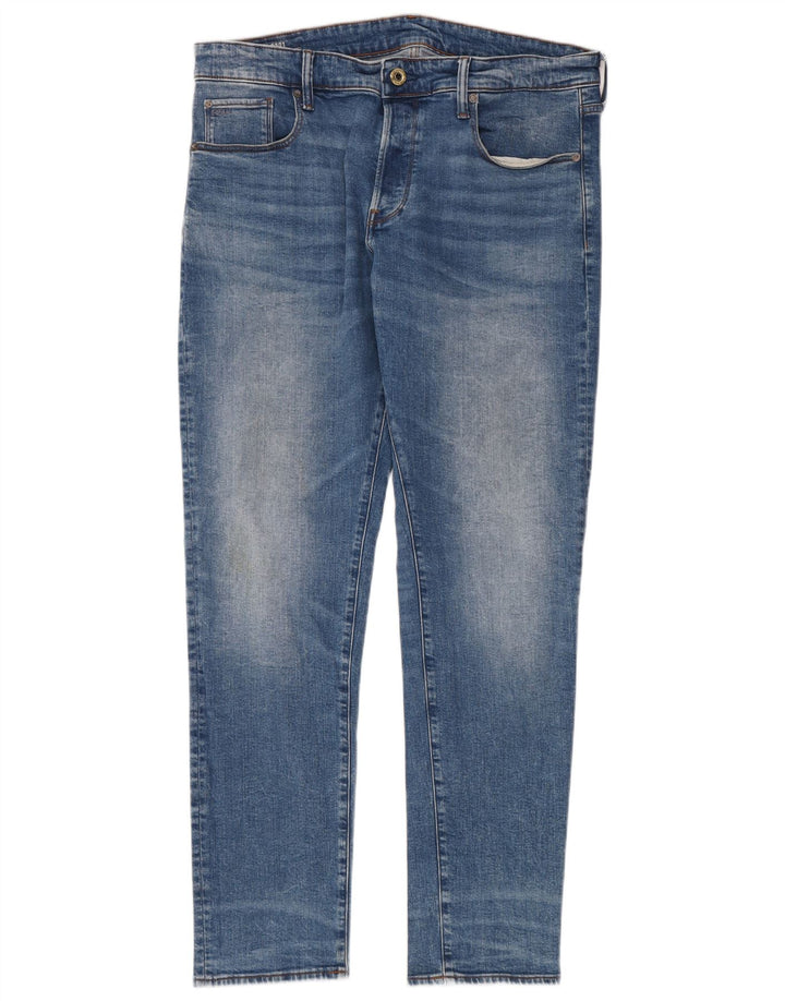 G-STAR Ανδρικό 3301 Slim Jeans W36 L34 Μπλε βαμβακερό