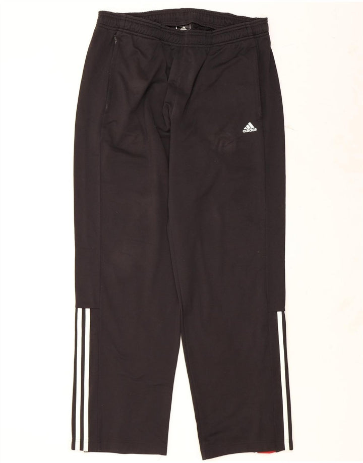 ADIDAS Mens Tracksuit Trousers Large  Black Polyester Vintage Adidas and Second-Hand Adidas from Messina Hembry 