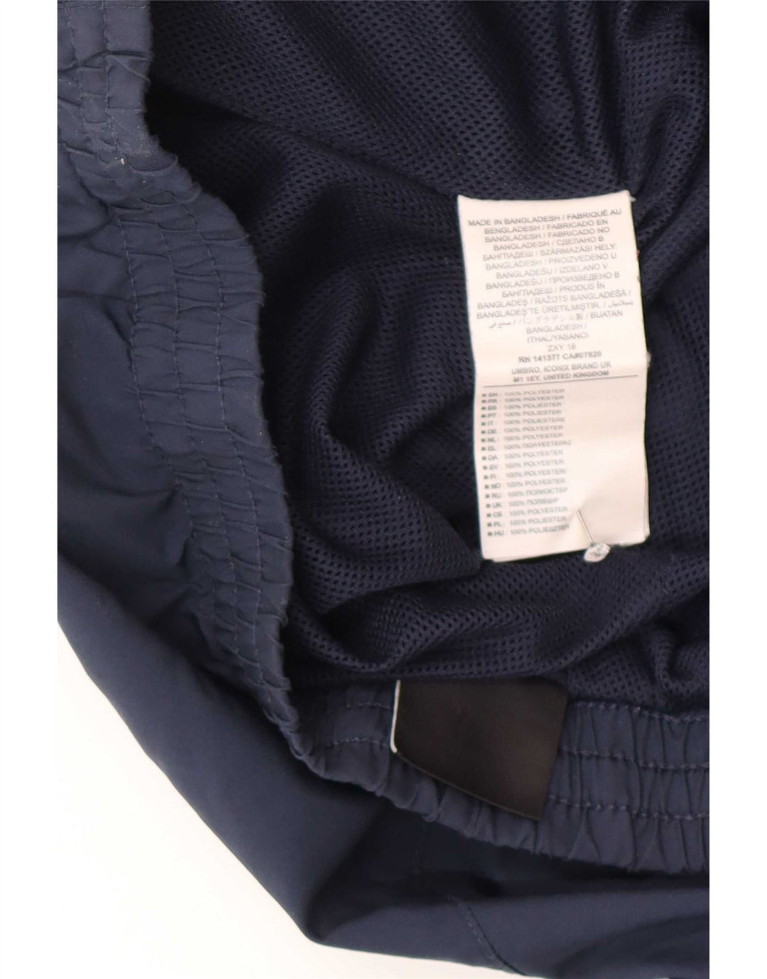 Ανδρική φόρμα Umbro Παντελόνι Joggers Large Navy Blue Polyester