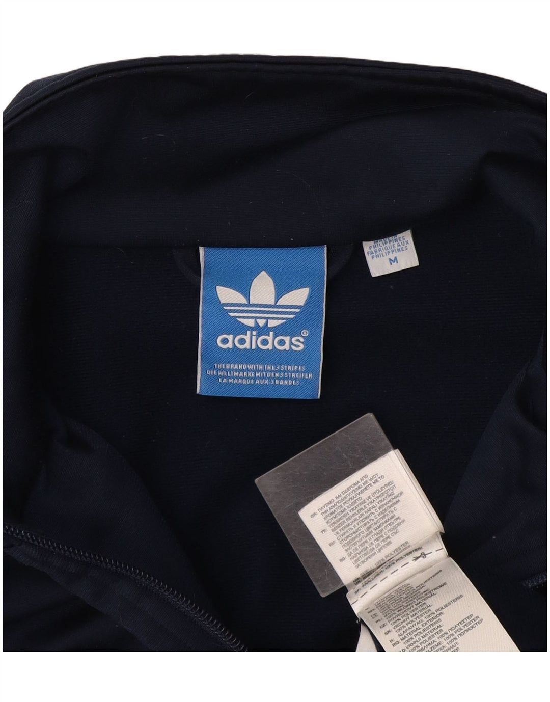 Ανδρική αθλητική φόρμα Adidas Top Jacket Medium Navy Blue Polyester